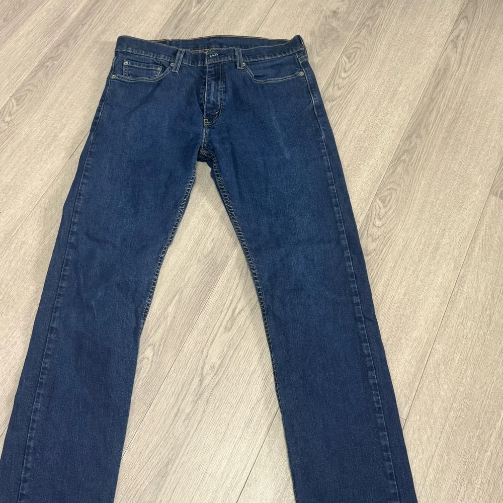 Levi’s 513 Straight-Leg Jeans 33x34 - Picture 4 of 11